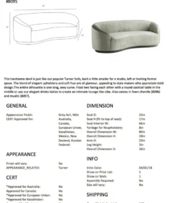 Arteriors Home Turner Small Sofa Mist Velvet New Arrivals 14 Arteriors Home Turner Small Sofa Mist Velvet New Arrivals