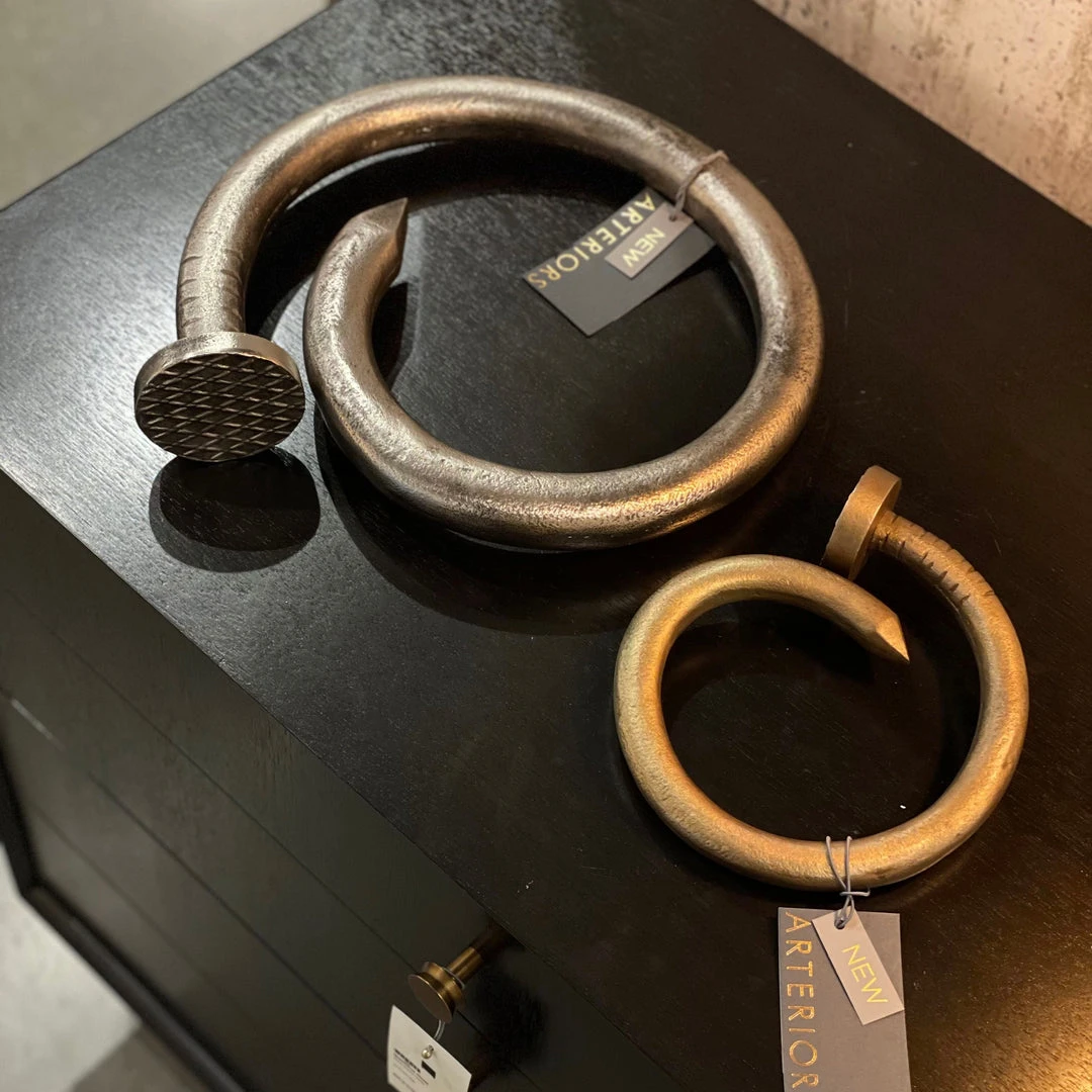 Arteriors Home Niall Small Sculpture Brass New Arrivals 2 Arteriors Home Niall Small Sculpture Brass New Arrivals