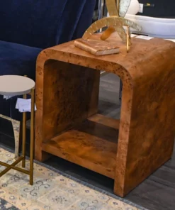 Worlds Away New Arrivals Putnam Dark Burl Wood Side Table 11 Worlds Away New Arrivals Putnam Dark Burl Wood Side Table