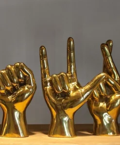 Noir I Love You Brass New Arrivals