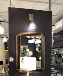 Jamie Young Teardrop Hanging Sconce Antique Brass