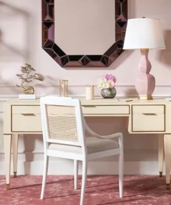 Bungalow 5 New Arrivals Veronika Armchair White