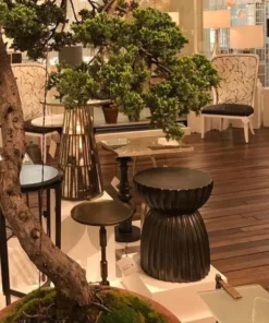 Currey And Company Rasi Graphite Table New Arrivals