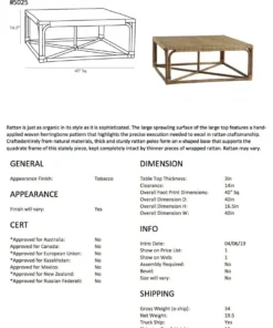Arteriors Home Underhill Cocktail Table New Arrivals