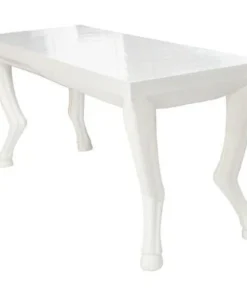 Oly Studio New Arrivals Faline Library Table Frost White