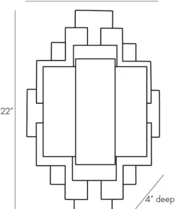 Arteriors Home Trinidad Sconce Gold Leaf New Arrivals