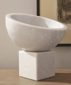 Global Views Elements Bowl On Tilt Block