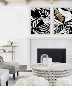 Natural Curiosities New Arrivals Modern Paradise Nature Leaves 1 Framed Artwork