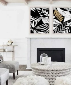 Natural Curiosities New Arrivals Modern Paradise Nature Leaves 2 Framed Artwork