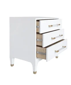Worlds Away Amber Side Table White Linen 10 Worlds Away Amber Side Table White Linen