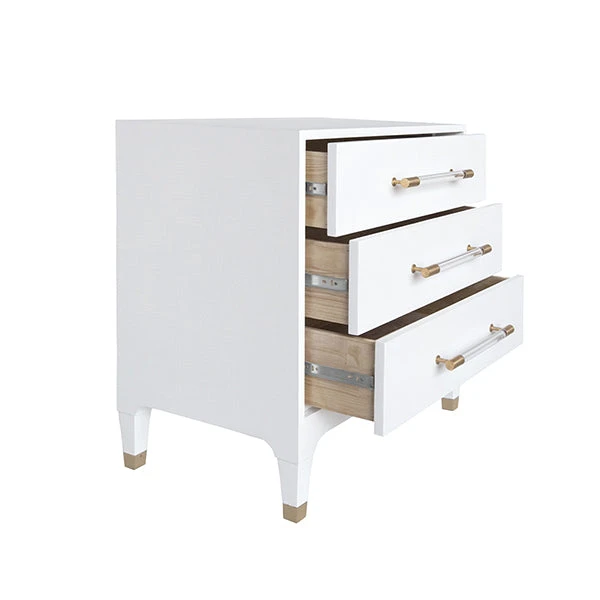 Worlds Away Amber Side Table White Linen 4 Worlds Away Amber Side Table White Linen