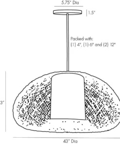 Arteriors Home Ingrid Pendant New Arrivals