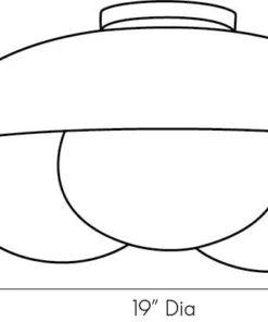 Arteriors Home Glaze Large Flushmount New Arrivals 12 Arteriors Home Glaze Large Flushmount New Arrivals