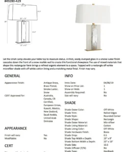 Arteriors Home Uriah Table Lamp New Arrivals