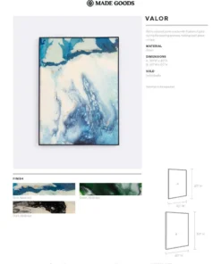 Made Goods Valor Artwork Dark Resin Small New Arrivals