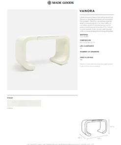 Made Goods New Arrivals Vanora Desk Small Pristine 11 Made Goods New Arrivals Vanora Desk Small Pristine