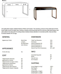 Arteriors Home New Arrivals Victoria Desk 12 Arteriors Home New Arrivals Victoria Desk