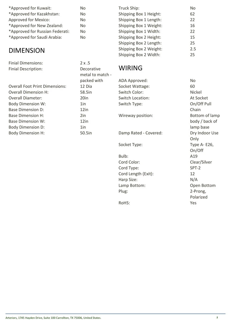 Arteriors Home Violetta Floor Lamp Antique Brass 7 Arteriors Home Violetta Floor Lamp Antique Brass