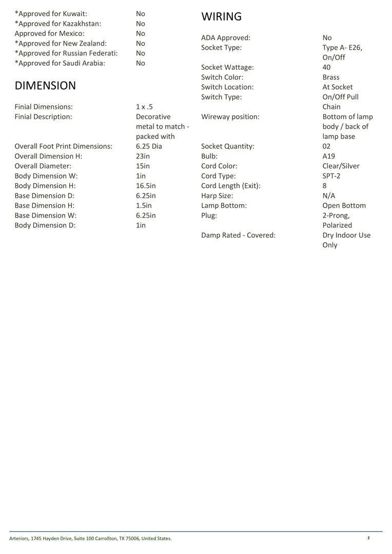 Arteriors Home New Arrivals Violetta Lamp Antique Brass 8 Arteriors Home New Arrivals Violetta Lamp Antique Brass