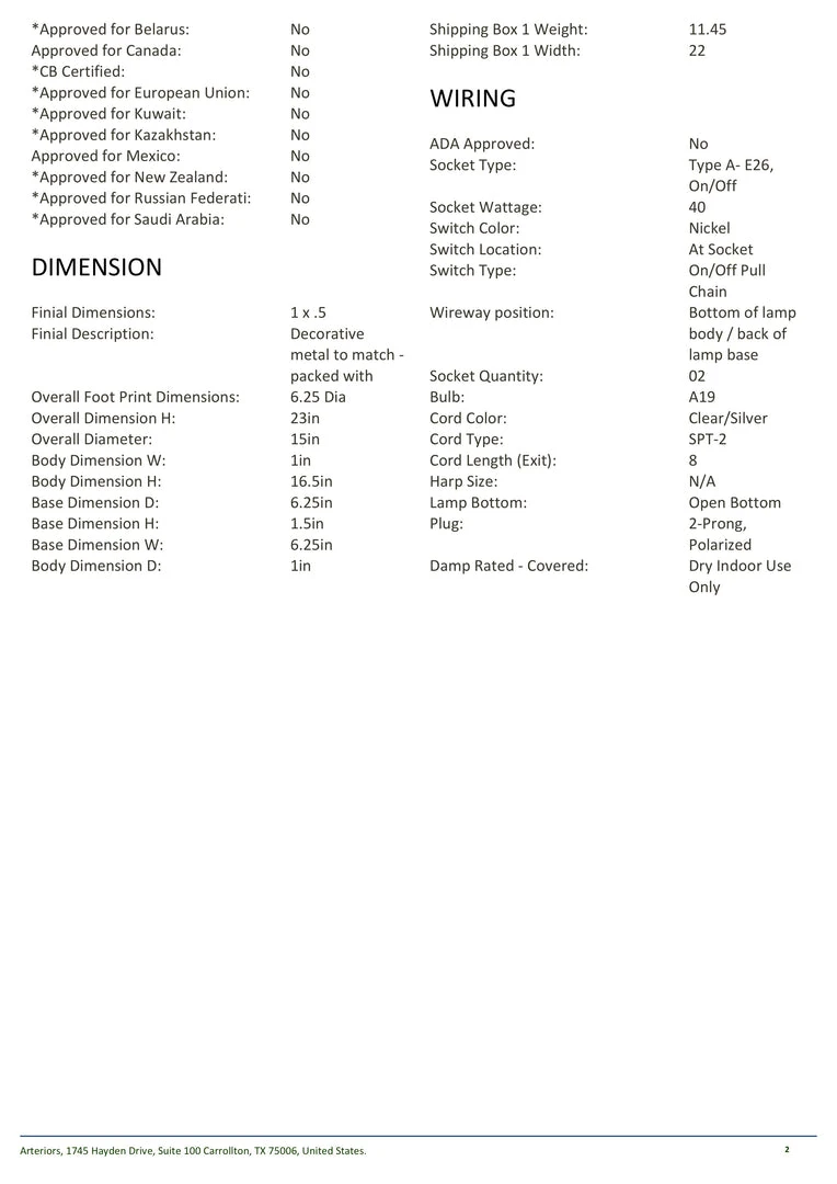 Arteriors Home Violetta Lamp Dark Vintage Silver New Arrivals 6 Arteriors Home Violetta Lamp Dark Vintage Silver New Arrivals