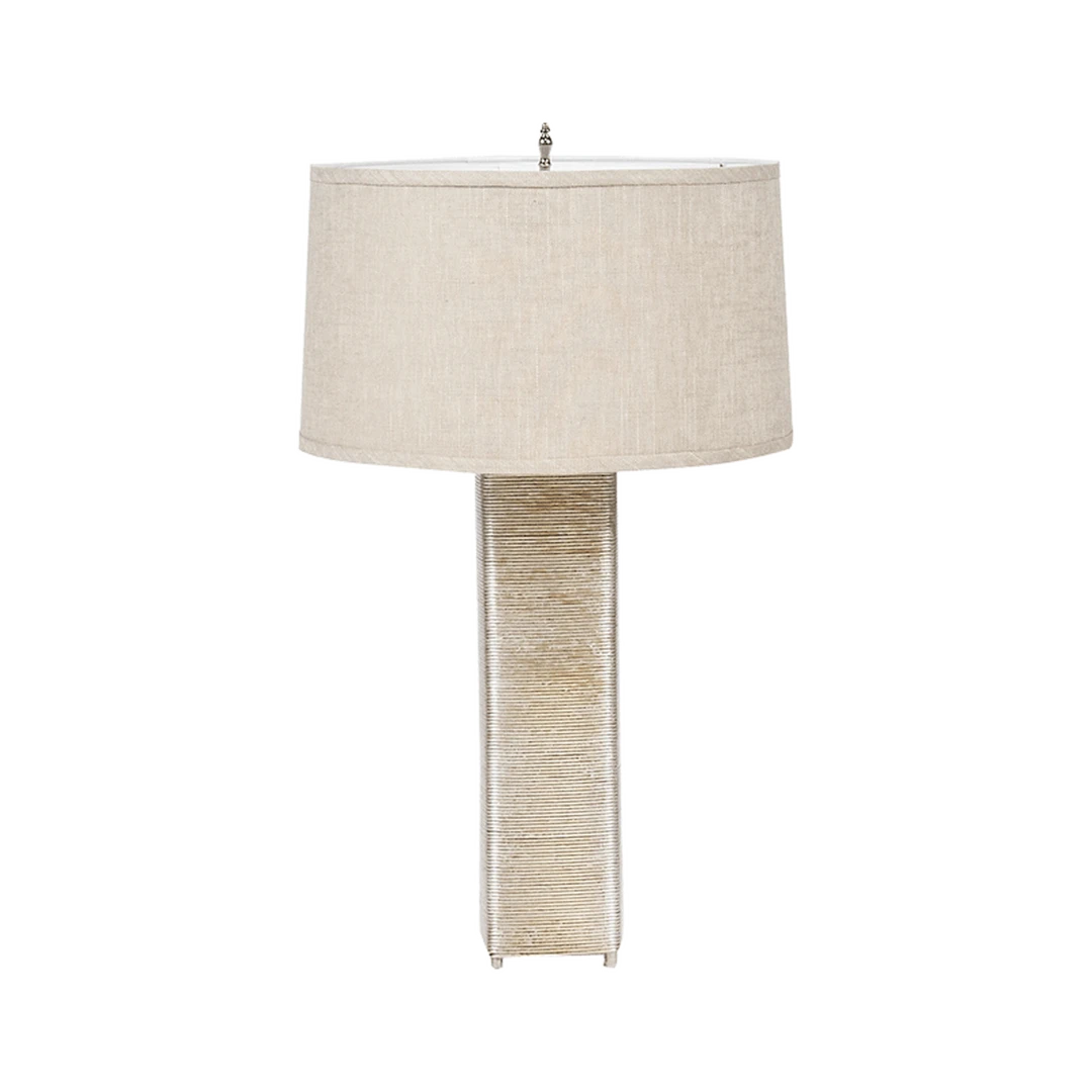 Worlds Away New Arrivals Wrapt Table Lamp Silver Leaf 1 Worlds Away New Arrivals Wrapt Table Lamp Silver Leaf