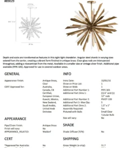 Arteriors Home Waldorf Chandelier Brass 2 Sizes New Arrivals 18 Arteriors Home Waldorf Chandelier Brass 2 Sizes New Arrivals