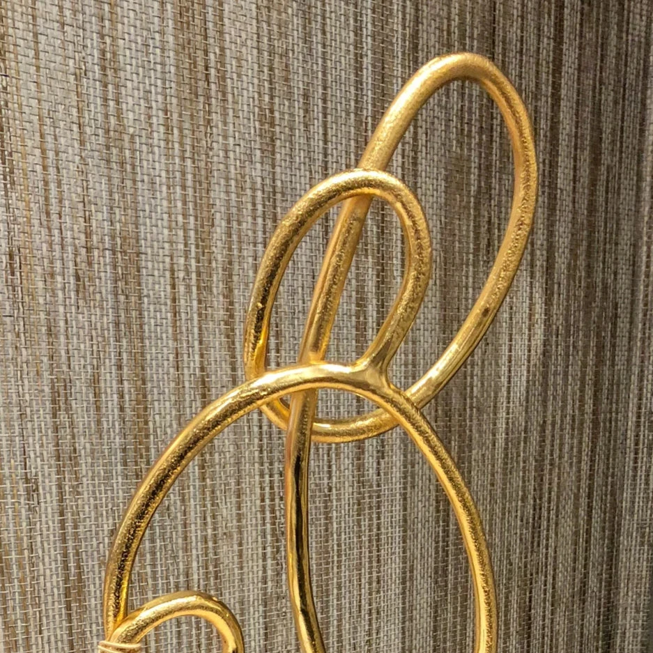 Worlds Away Anton Sculpture Gold 2 Worlds Away Anton Sculpture Gold