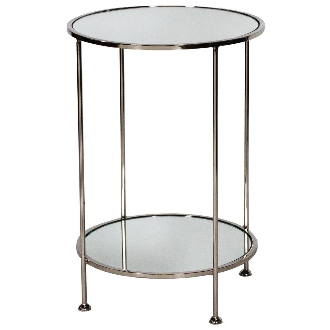 Worlds Away Chico Side Table Nickel Plated New Arrivals 1 Worlds Away Chico Side Table Nickel Plated New Arrivals