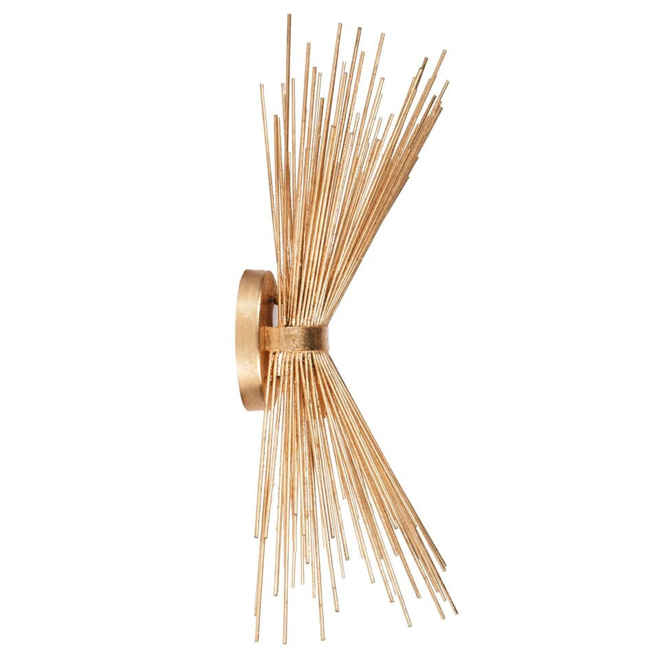 Worlds Away Cornell Wall Sconce Gold 3 Worlds Away Cornell Wall Sconce Gold