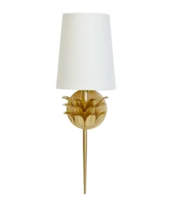 Worlds Away New Arrivals Delilah Sconce Gold