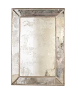 Worlds Away Dion Antique Silver Leaf Mirror