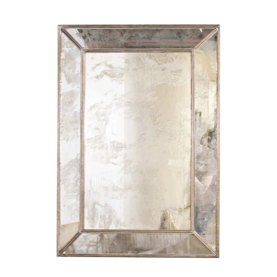 Worlds Away Dion Antique Silver Leaf Mirror 1 Worlds Away Dion Antique Silver Leaf Mirror