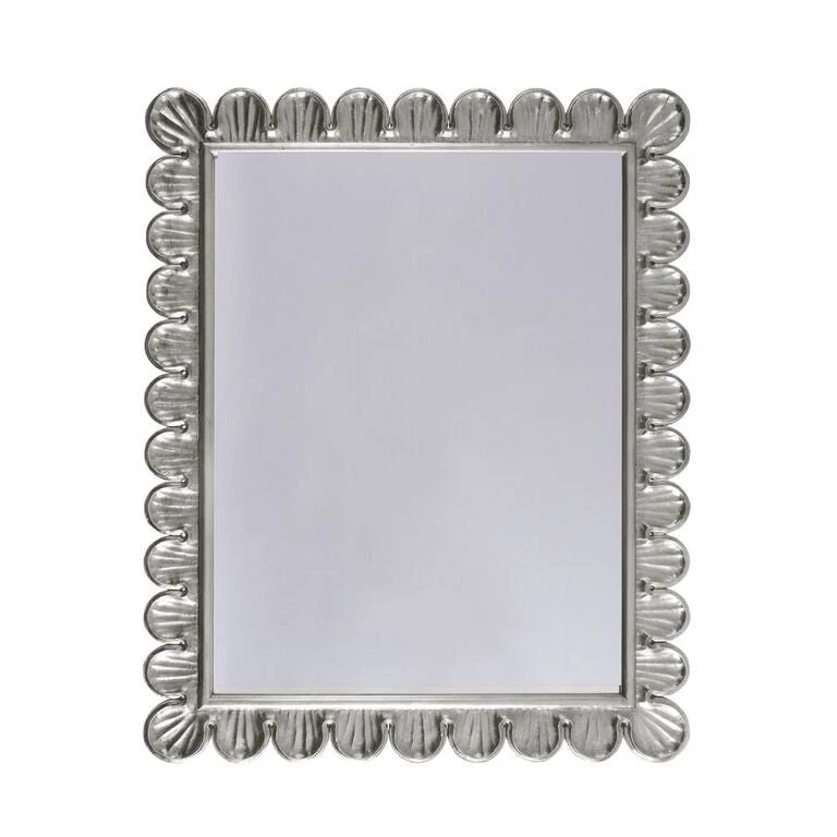 Worlds Away Eliza Wall Mirror Silver 1 Worlds Away Eliza Wall Mirror Silver