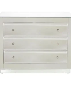 Worlds Away Katie 3 Drawer Chest Mirror 5 Worlds Away Katie 3 Drawer Chest Mirror