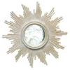 Worlds Away New Arrivals Versailles Mirror Silver