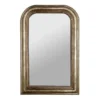 Worlds Away Waverly Mirror Silver Leaf