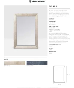 Made Goods Zelina Mirror Metallic Denim 7 Made Goods Zelina Mirror Metallic Denim