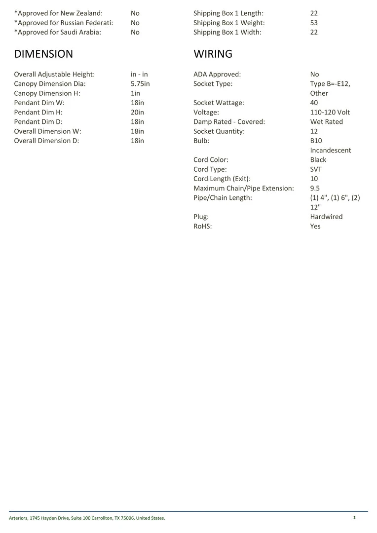 Arteriors Home New Arrivals Zanadoo Outdoor Pendant Aged Iron 6 Arteriors Home New Arrivals Zanadoo Outdoor Pendant Aged Iron