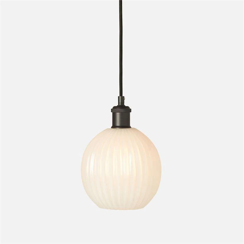 Made Goods Dax 1 Light Pendant Bronze And Opaque New Arrivals 1 Made Goods Dax 1 Light Pendant Bronze And Opaque New Arrivals