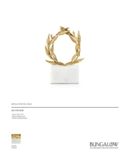 Bungalow 5 New Arrivals Apollo Statue Gold