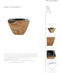 Arteriors Home Luriel Centerpiece 13 Arteriors Home Luriel Centerpiece