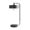 Arteriors Home New Arrivals Aaron Lamp Black Marble