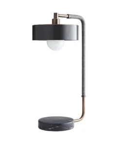 Arteriors Home New Arrivals Aaron Lamp Black Marble