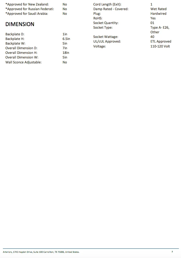 Arteriors Home Asher Outdoor Sconce Aged Iron 7 Arteriors Home Asher Outdoor Sconce Aged Iron