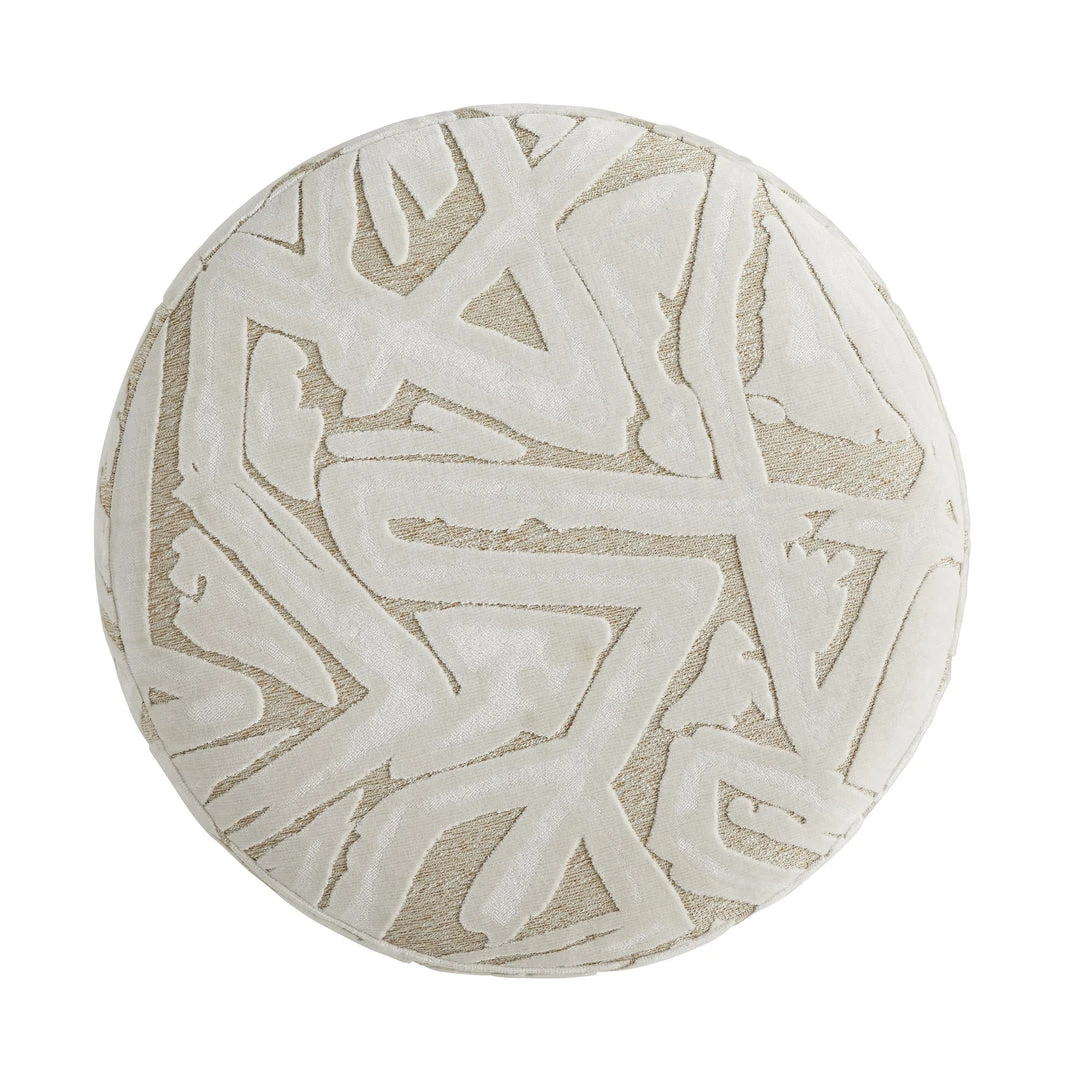 Arteriors Home New Arrivals Avalon Ottoman Swiss Coffee Champagne Swivel 6 Arteriors Home New Arrivals Avalon Ottoman Swiss Coffee Champagne Swivel