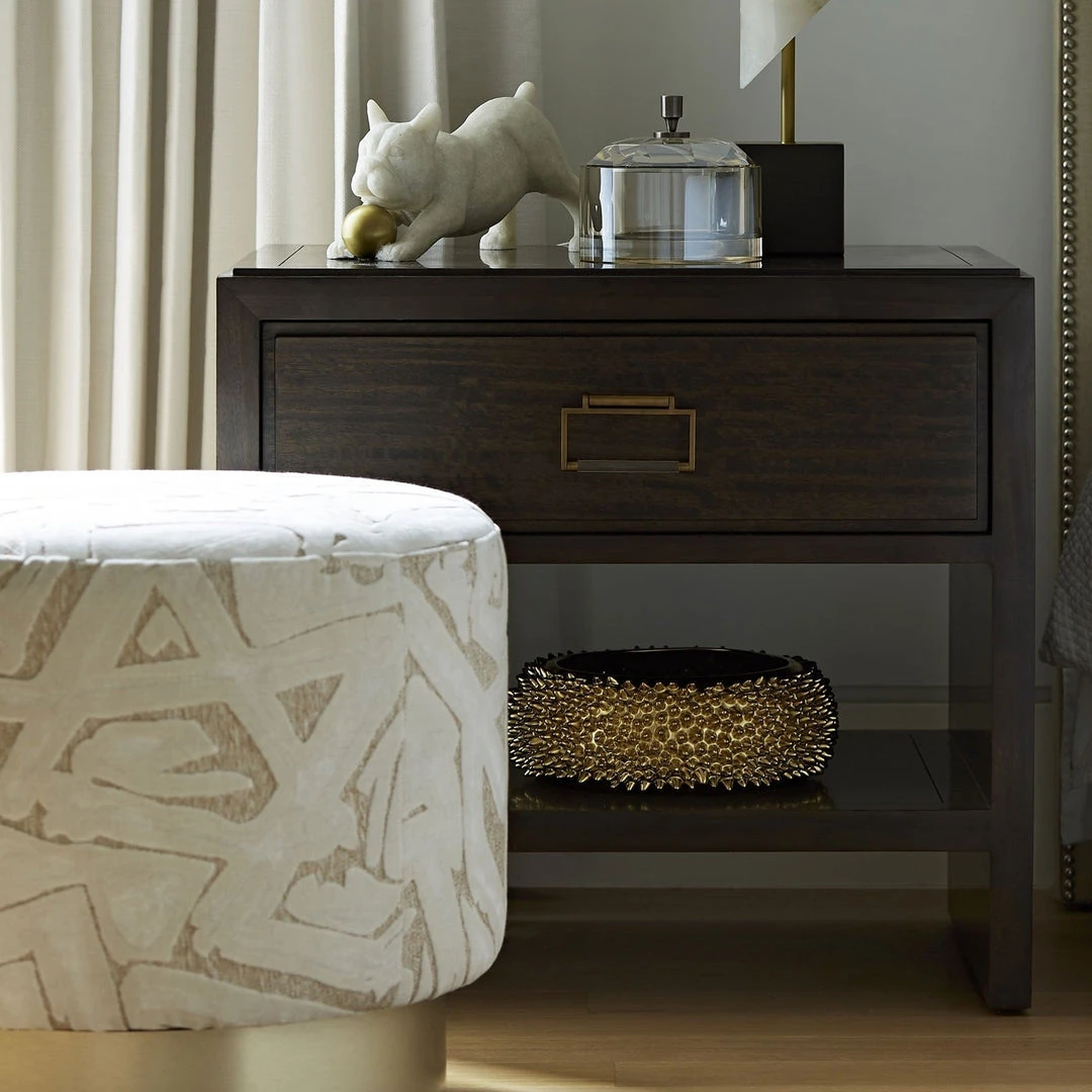 Arteriors Home New Arrivals Avalon Ottoman Swiss Coffee Champagne Swivel 3 Arteriors Home New Arrivals Avalon Ottoman Swiss Coffee Champagne Swivel