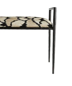 Arteriors Home Barbana Bench Ocelot Embroidery New Arrivals 13 Arteriors Home Barbana Bench Ocelot Embroidery New Arrivals