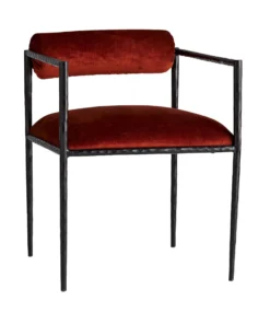 Arteriors Home Barbana Chair Paprika Velvet New Arrivals