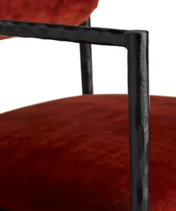 Arteriors Home Barbana Chair Paprika Velvet New Arrivals