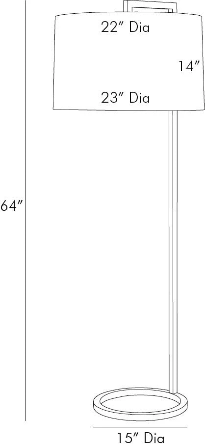 Arteriors Home Belden Floor Lamp Bronze 6 Arteriors Home Belden Floor Lamp Bronze